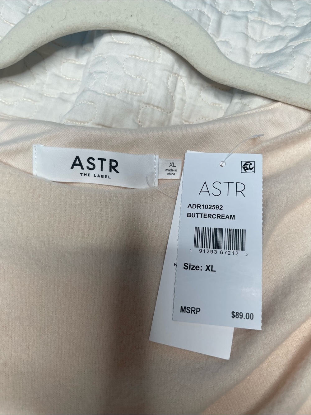 ASTR The Label Buttercream Draped Sleeveless Stretch Maxi Dress – NWT - Picture 3 of 10